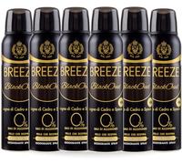 BREEZE | Deodorante Spray Blackoud, 6x150 ml