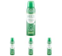 Breeze Deodorante Spray Natural Essence, 150ml (Confezione da 4)