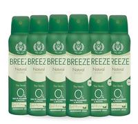 BREEZE | Deodorante Spray Natural Essence, 6x150 ml