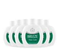 BREEZE | Deodorante Squeeze Green Code, 6x100 ml