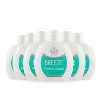 BREEZE | Deodorante Squeeze Muschio Bianco, 6x100 ml