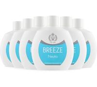 BREEZE | Deodorante Squeeze Neutro, 6x100 ml