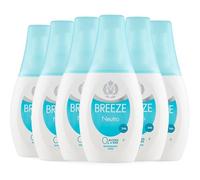 BREEZE | Deodorante Vapo No Gas Neutro, 6x75mL