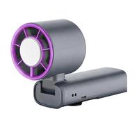 Breeze Fan - Portable Cooler for Travel Comfort | Quiet Digital Display Adjustable Speed Modes Rechargeable Battery Compact Grip Efficient Airflow with USB Charging Foldable for Indoor