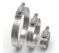 Breeze Fascette Stringitubo Acciaio Inox V2A Ampiezza Nastro 14mm W4 din 3017 Di