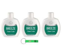 Breeze Green Code, deodorante Squeeze, deodorante senza gas e senza sali di alluminio, 48 ore, deodorante profumato, 100 ml + portachiavi Beni Culinari