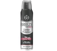 Breeze Men Deodorante Spray Comfort Protection, 150 ml, Senza Sali di Alluminio, Anti-Macchie, Protezione Anti-Odore 48h (1)