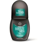 BREEZE Men dry protection deodorante roll on 50 ml