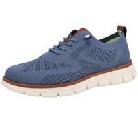 Breeze Men’s Business Casual Shoes Comfy Fit Lightweight Breathable for Work Travel Daily Commute (Sky-Blue,EU_47)