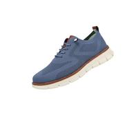 Breeze Men's Lightweight Mesh Casual Dress Sneakers, Soft Sole Business Casual Shoes for Travel, Office, Daily Wear (Sky Blue,47)