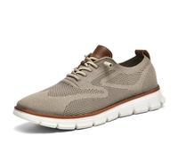 Breeze Oxfords Scarpe da Uomo Leggero Casual Mesh Business Sneakers - Confortevole Urbane Passeggiata Dress Shoes With Lace-Up