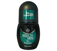 BREEZE Set 6 Deodorante Roll-On Men Dry Protezione 50 Ml. Cura Del Corpo