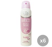 BREEZE Set 6 Deodorante Spray Perfect Beauty 150 Ml. Cura Del Corpo