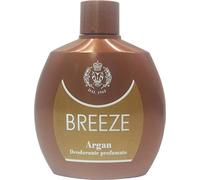 BREEZE Set 6 Deodorante Squeeze Argan 100 Ml. Cura Del Corpo
