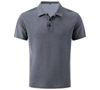 Breeze Shirts for Men,Breeze Polo Shirt,Ultra Comfortable Textured Breathable Refreshing Silky (Light Grey,3XL)