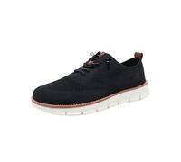 Breeze Shoes for Men, 2025 New Breeze Shoes Lightweight Knit Casual Trainers for Business, Walking & Daily Wear (Black,47)