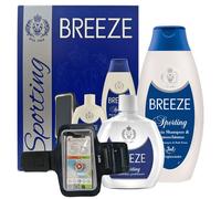 Breeze Sporting set uomo shampoo doccia+deo squeeze+fascia braccio smartphone