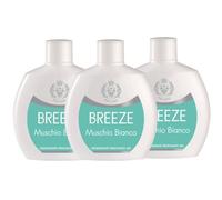 Breeze Squeeze Deodorante Profumato Unisex 48H 100 Ml (3, Breeze Deodorante Muschio Bianco)