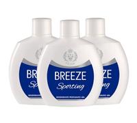 Breeze Squeeze Deodorante Profumato Unisex 48H 100 Ml (3, Breeze Deodorante Sporting)