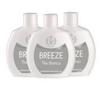 Breeze Squeeze Deodorante Profumato Unisex 48H 100 Ml (3, Breeze Deodorante The Bianco)