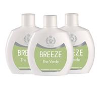 Breeze Squeeze Deodorante Profumato Unisex 48H 100 Ml (3, Breeze Deodorante The Verde)