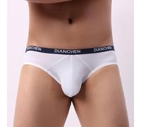 Breeze Through Your Day - Slip da uomo, comodi, elastici, in seta di ghiaccio, senza cuciture, per respirare (2XL bianco)