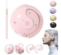 Breezelly Translator, Auricolari Wireless Bluetooth Hy-T26 Pro Per IA Traduzione, Auricolari Portatili Bluetooth Con Intelligenza Artificiale In Tempo Reale, Supporta 75 Lingue (Pink)