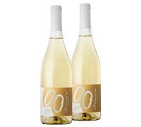 Breezin’ Bianco Dry Analcolico 0.0% Gusto Fresco e Intenso con Note di Pera e Frutta Tropicale, Ideale per Aperitivi, Cene e Feste, 2 Bottiglie da 750 ml Alcool Free - ALTERNATIVA Dealcolato Italiano