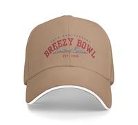 Breezy Bowl XX Tour Cappellini da Baseball Moda 2025 Rapper Chris Brown Sandwich cap Uomo Donna Cappello da papà Regolabile Running Golf