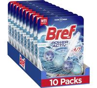 Bref Bref WC Power Activ Oceano, Detergente WC, Pulizia E Freschezza Per Il Tuo WC, Formato Scorta Da 10 Confezioni