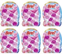 Bref Brilliant WC Floreale, 6 Confezioni