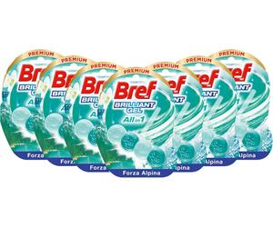 Bref Brilliant WC Forza Alpina, 7 Confezioni