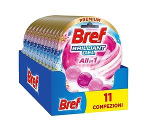 Bref Brilliant WC Forza Floreale, 11 pezzi