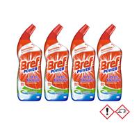 Bref Power Wc Forza Gel 15x Effetto Extra Lucido 750ml 4er Pacchetto