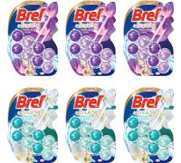 Bref WC Luxury Narciso Sublime+Fiore di Luna Detergente Profumatore in Pastiglie