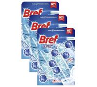 Bref WC Power Activ Ocean Detergente Profumatore in Pastiglie Igienizzante Bagno, Pulito, Fresco, 1 Confezione da 9 Pezzi
