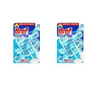 Bref WC Power Activ Ocean Detergente Profumatore in Pastiglie Igienizzante Bagno, Pulito, Fresco, 1 Confezione da 6 Pezzi