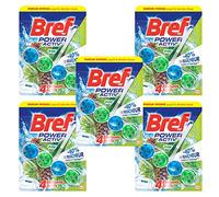 Bref WC Power Activ, Schiuma in Capsule Detergenti al Pino, 5 x 50 gr