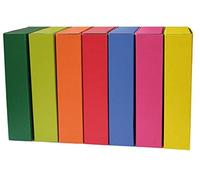 Brefiocart 020E7615.AR Cartella Progetti con Bottoni, Arancio, Dorso 10, 25 x 35 cm