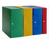 Brefiocart 020E7616.VE Scatole Portaprogetti in Presspan, 5 Pezzi