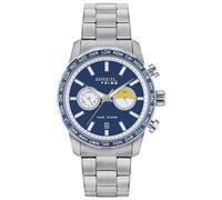 Orologio Uomo BREIL Tribe ZONE EW0566 Bracciale Acciaio Blu Dual Time