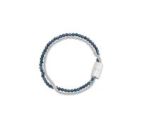 Breil, Bracciale Donna Acciaio e Pietre Naturali, Magnetica System | Collezione Magnetica System, Design a Due Catene, Chiusura con Magnete, Idea Regalo Donna