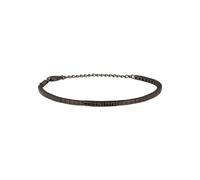 BREIL - Bracciale in acciaio collezione B TALE con cristalli neri per uomo