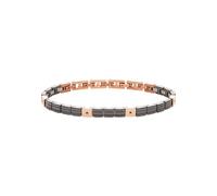 Breil Ceramic Brick Braccialetto, Argento, 17 cm Uomo