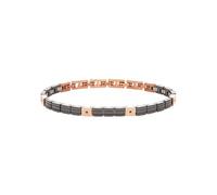 Breil Ceramic Brick Braccialetto, Argento, 17 cm Uomo