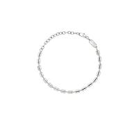 Breil, Bracciale Uomo in Acciaio con Elementi Cilindrici | Collezione Keen, Acciaio, Elementi Cilindrici Regolabile 22cm, Idea Regalo Uomo
