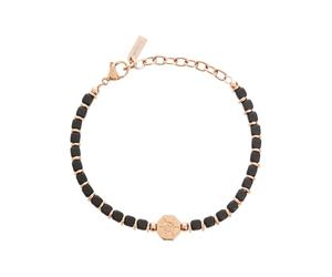 Breil, Bracciale Uomo in Acciaio, Pietre Naturali | Collezione MAST, Bracciale, Dimensione 22 cm, Gioiello idee regalo uomo