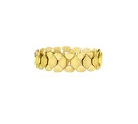 Breil, Collezione Hexagonia, Bracciale Donna in Acciaio Lucido Semi-rigido a Maglie Esagonali, Chiusura a Gioielleria, Lunghezza Regolabile