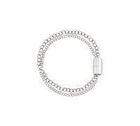 Breil, Collezione Magnetica System, Bracciale Donna Small Petite Bulle Dorè in Acciaio Lucido Effetto Specchio, Pratica Chiusura con Magnete, Misura 19,5 Cm, Idea Regalo Donna