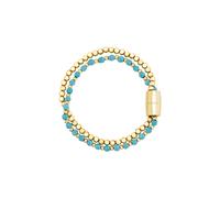 Breil Braccialetto 'Magnetica System' blu chiaro / oro, Taglia One Size